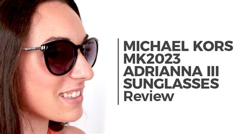 michael kors ariana sunglasses|Michael Kors MK2023 ADRIANNA III 310613 Sunglasses Dark .